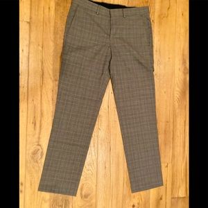 Abito Dress Pants in Plaid, Size 32 (W) 30 (L)